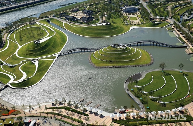 [순천=뉴시스] 순천만국가정원.