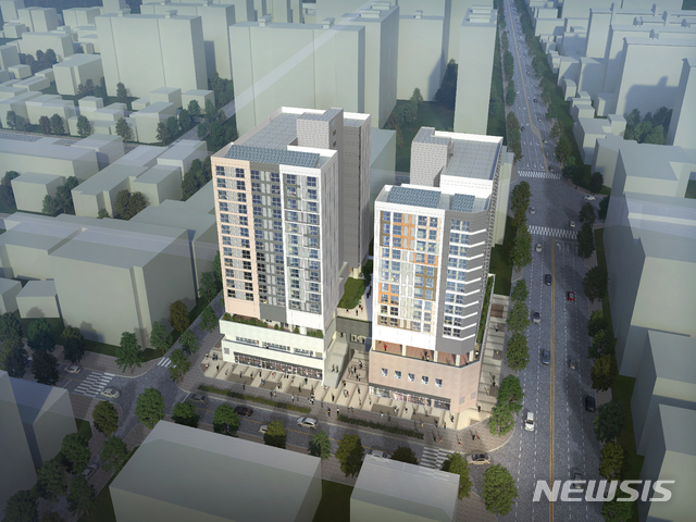 [천안=뉴시스]이종익 기자 = 충남 천안시 서북구 두정동 일원에 추진되는 공공청사 복합개발사업 조감도. 2020.02.20. (사진=천안시 제공) photo@newsis.com 