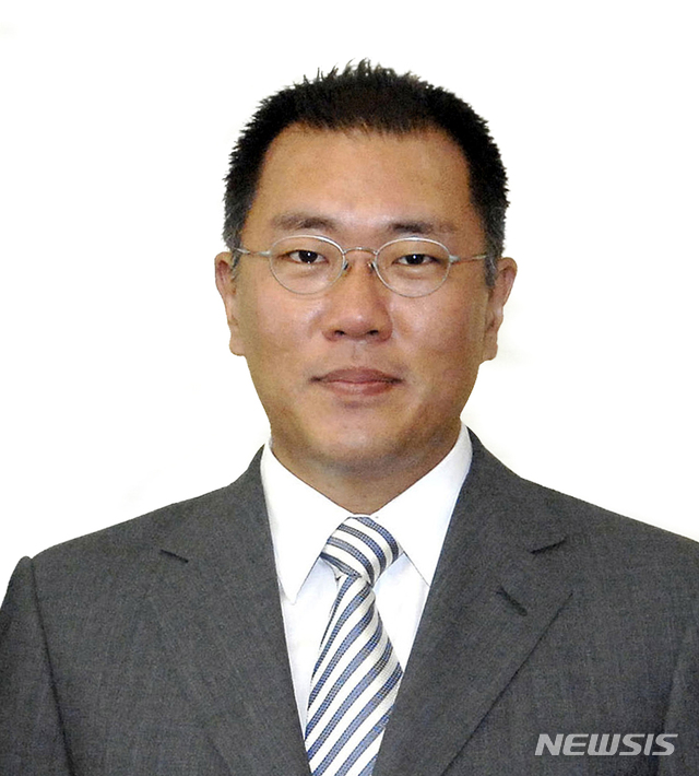 [서울=뉴시스]정의선 현대차그룹 수석부회장 