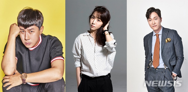 [서울=뉴시스] 채널A 예능 프로그램 '하트시그널3'에 출연하는 MC 이상민(왼쪽부터), 작사가 김이나, 가정의학과 전문의 양재웅 (사진=채널A 제공) 2020.02.26. photo@newsis.com