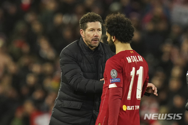 [리버풀=AP/뉴시스] 리버풀이 12일(한국시간) 안필드에서 열린 2019~2020 UEFA 챔피언스리그 16강 2차전에서 연장전에만 3골을 실점하며 탈락했다. 2020.03.11.