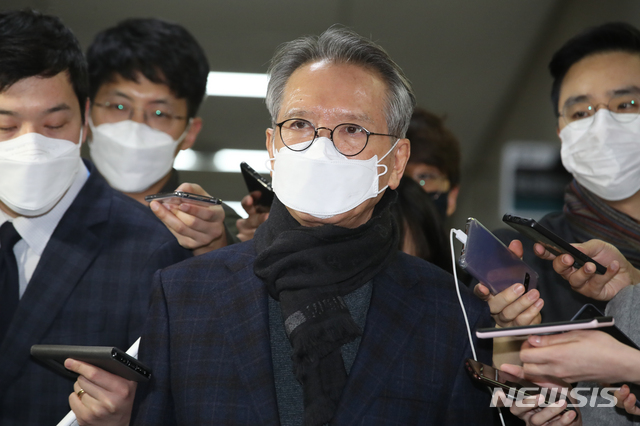 [서울=뉴시스]김명원 기자 = 김형오 미래통합당 공천관리위원장. 2020.03.12. kmx1105@newsis.com