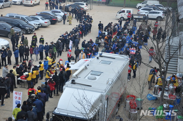 [울산소식] 적십자사, 산불 현장 긴급구호 활동 등&nbsp;&nbsp; 