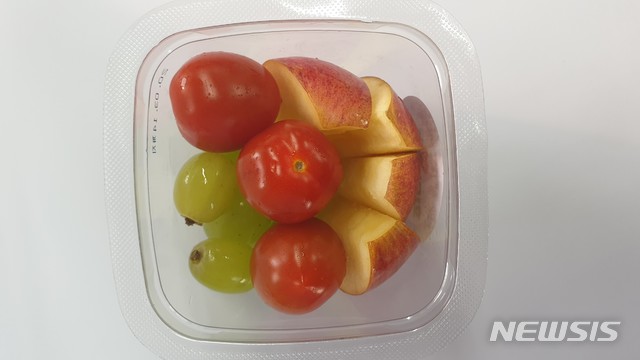 [의성=뉴시스] 컵과일. (사진=경북도 제공) 2025.05.12. photo@newsis.com