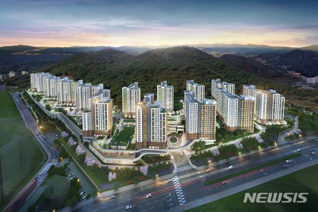 [서울=뉴시스] 순천 한양수자인 디에스티지 조감도