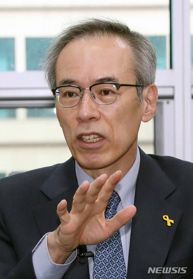 [서울=뉴시스] 고승민 기자 = 주진형 열린민주당 최고위원. 2020.04.01.kkssmm99@newsis.com