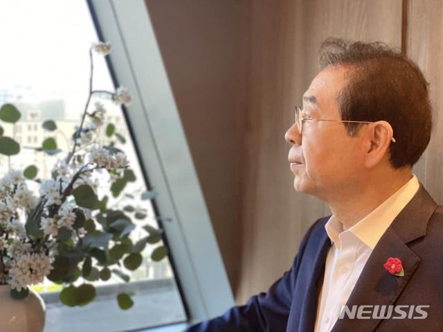 [서울=뉴시스] 박원순 서울시장 페이스북 갈무리. (사진=박원순 시장 페이스북) 2020.04.03. photo@newsis.com 