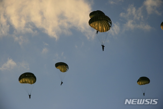 특전사 강하훈련(뉴시스 DB)