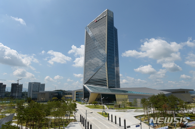 [서울=뉴시스]경북 김천에 위치한 한국전력기술 전경. (사진=한국전력기술 제공)