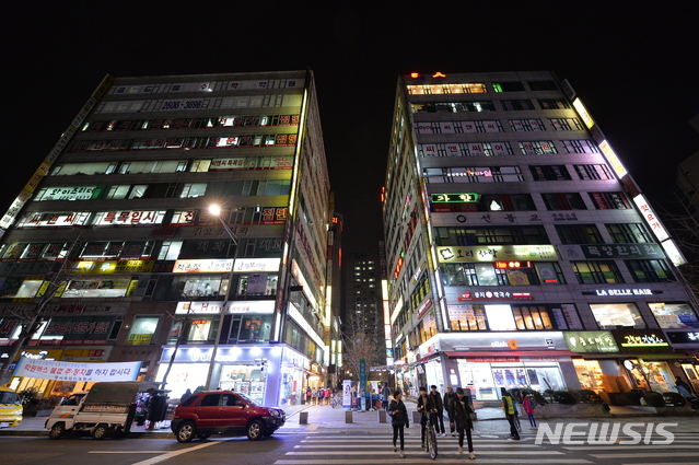 [서울=뉴시스]서울 양천구 학원가 모습. (사진=양천구 제공) 2020.04.07. photo@newsis.com