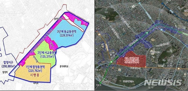 [서울=뉴시스]서울 마포구 디자인·출판 특정개발진흥지구 사업 권역. (사진=마포구 제공) 2020.04.13.photo@newsis.com 