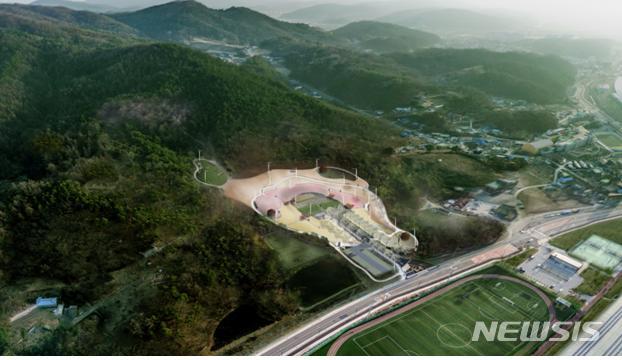 [세종=뉴시스]세종시 신촌리에 조성되는 소공원 사업예정 조감도(사진=세종시)