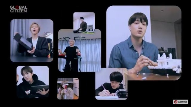 [서울=뉴시스] 슈퍼엠. 2020.04.19. (사진 = 글로벌 시티즌 유튜브 캡처) photo@newsis.com 