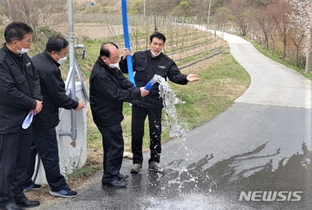 가뭄없는 단양…농업용수 공급사업 추진 박차