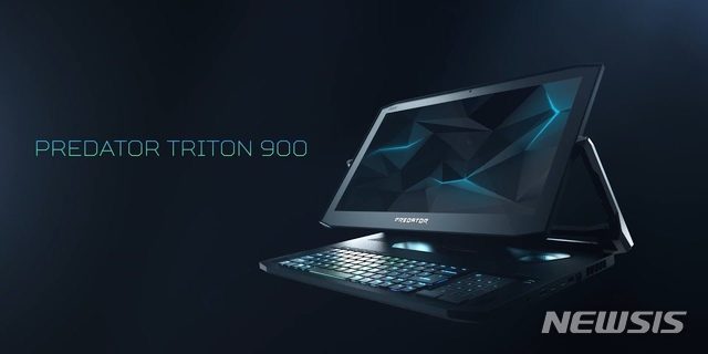 에이서, 투인원 게이밍 노트북 '프레데터 트리톤 900' 국내 출시 