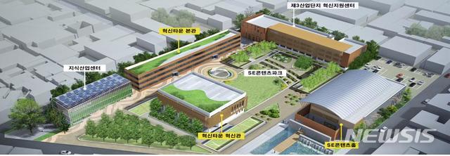 [대구=뉴시스]대구시 북구 제3산업단지 내에 사회적경제의 혁신거점공간을 조성하기 위해 건립하는 ‘사회적경제 혁신타운’ 조감도.(사진=대구시 제공) 2020.04.28. photo@newsis.com 