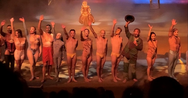 [서울=뉴시스] 태양의 서커스 '오(O)'의 배우들. 2020.05.04. (사진 = 홍연진 제공) photo@newsis.com 