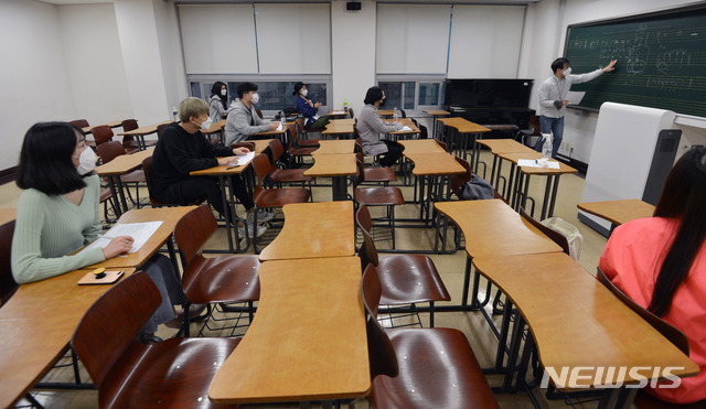 대면 강의, 계명대 성서캠퍼스 음악공연예술대 