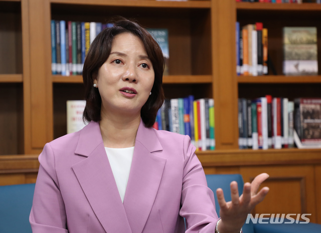 [서울=뉴시스] 고승민 기자 = 이영 미래통합당 의원. 2020.05.08.kkssmm99@newsis.com