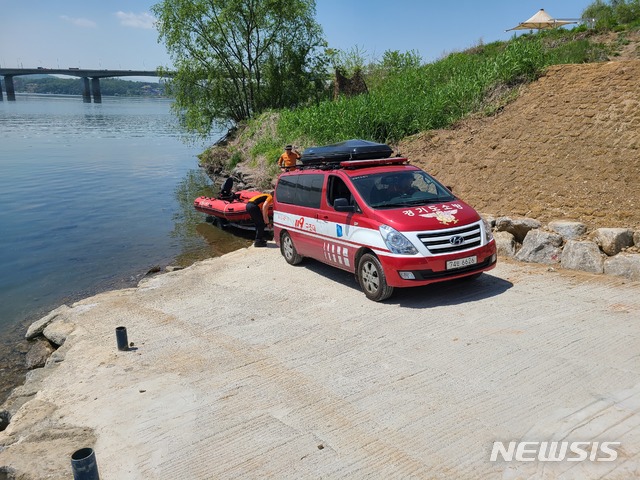 남양주시, 미사대교 인근에 인명구조용 보트 접안시설 설치 