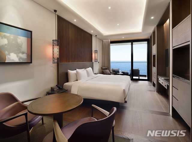 부산 힐튼 객실 