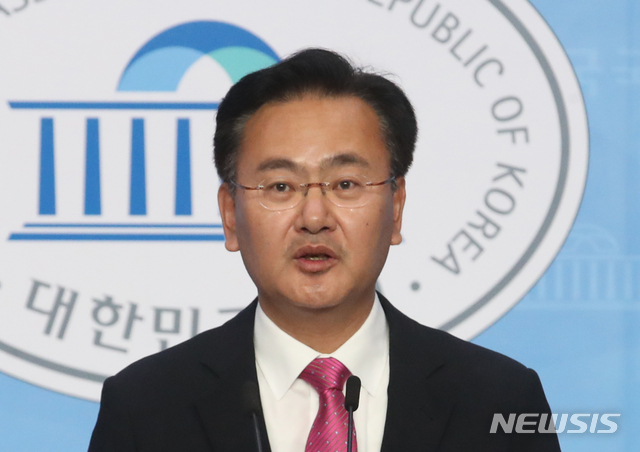 [서울=뉴시스]김명원 기자 = 유상범 미래통합당 의원. 2020.05.11. kmx1105@newsis.com