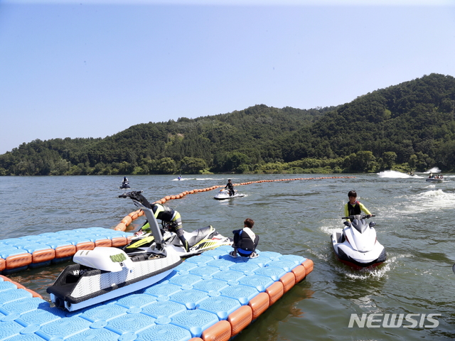 낙동강 수상레저센터 (사진=상주시 제공)
