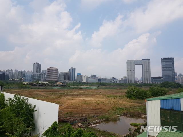 [서울=뉴시스] 최희정 기자= 용산역 일대 개발 계획 부지. dazzling@newsis.com