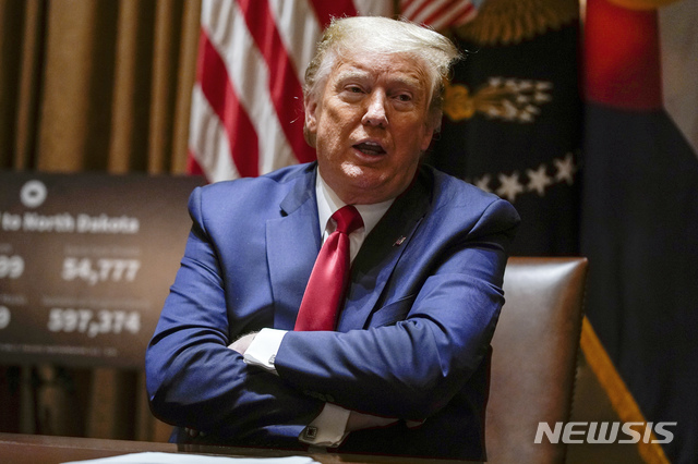 환추스바오 사설 "트럼프 미친짓하도록 내버려두자" 