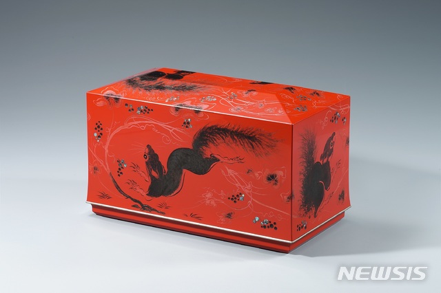 [서울=뉴시스] 포도다람쥐상자.(사진=국립중앙박물관 제공) 2020.5.16 photo@newsis.com