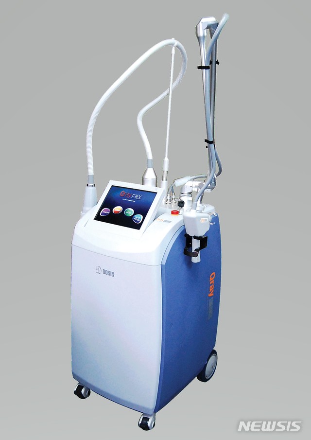 [서울=뉴시스] 이동채 대표는&nbsp; 2007년 디오씨스라는 회사를 차려 '레이저큐레이'라는 피부레이저 장비를 만들었다. 