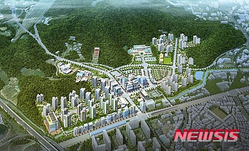 [의왕=뉴시스] 박석희 기자 = 행복주택 조감도