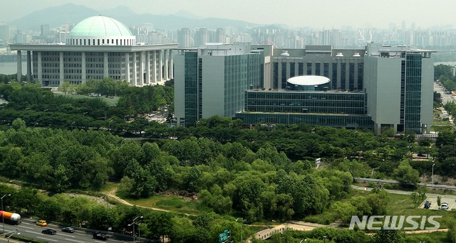 [서울=뉴시스] 서울 여의도 국회의원회관 전경.