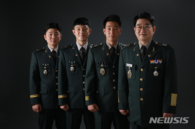 정재열 군사학부 국방탄약과 초빙교수와 3형제