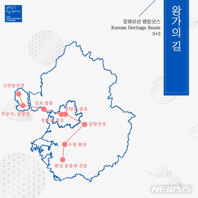 [서울=뉴시스] 왕가의 길.(그래픽=문화재청 제공) 2020.5.26 photo@newsis.com