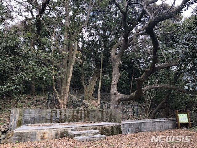 [제주=뉴시스] 한남리 본향당.(제주도 제공)