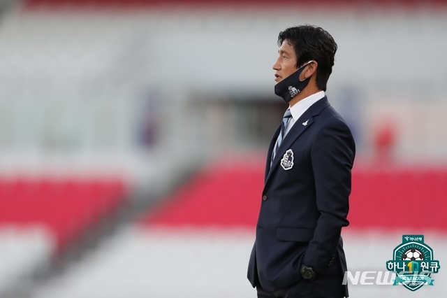 [서울=뉴시스]서울 이랜드FC 정정용 감독 (사진 = 프로축구연맹 제공)