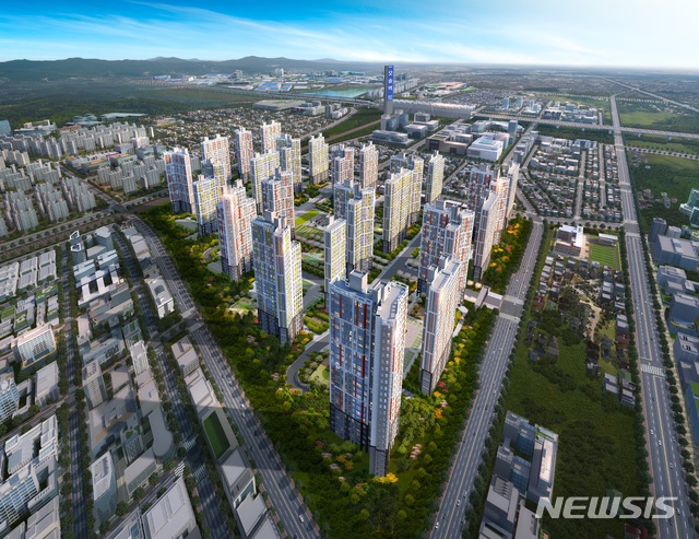 충북 청주시 오송역 힐스테이트 조감도