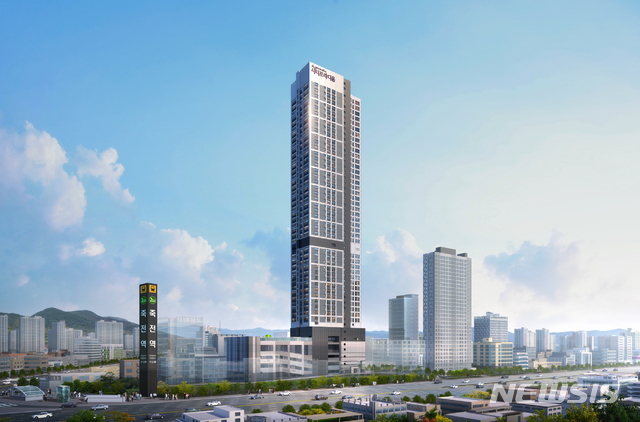 [서울=뉴시스] 시티건설, 대구 '죽전역 시티프라디움'. (제공 = 시티건설)