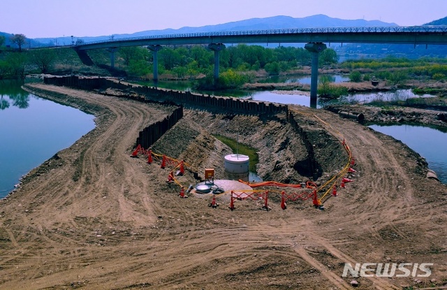 양평통합정수장 취수시설 집수매거 개량공사.