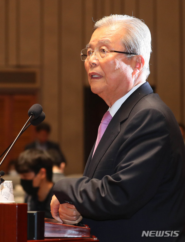 [서울=뉴시스] 장세영 기자 = 김종인 미래통합당 비상대책위원장. 2020.06.04. photothink@newsis.com
