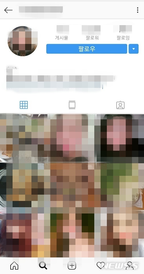 [서울=뉴시스] 정윤아기자=6일 뉴시스 확인결과 충남 천안에서 가방에 갇혀 사망한 9살 아동의 계모로 알려진 A씨의 인스타그램 주소가 인터넷 일부 커뮤니티에 공유된 가운데, 네티즌들의 성토가 이어지고 있다.(사진=A씨의 인스타그램 캡쳐) 