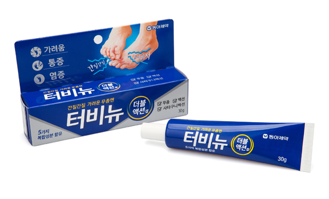[서울=뉴시스] 동아제약 ‘터비뉴더블액션겔’(사진=동아제약 제공)