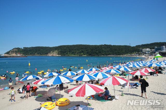 [울산=뉴시스] 울산 동구 일산해수욕장 전경. (사진=울산시 제공) photo@newsis.com