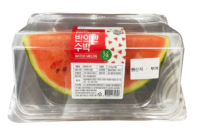 조각난 수박, 편의점까지 들어왔다