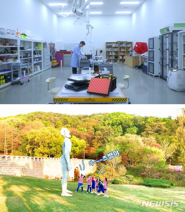 [서울=뉴시스]미술관 사람들 영상 스틸 이미지. 과천관 브이로그. 사진=국립현대미술관 제공. 2020.6.10. photo@newsis.com