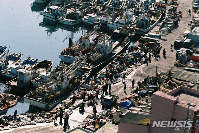 [울산=뉴시스] 박수지 기자 = 2002년도 방어진항 모습. 2020.06.15.(사진=울산시 제공) photo@newsis.com