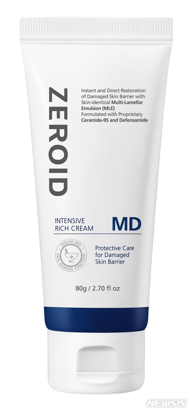 [서울=뉴시스]네오팜 '제로이드'의 '인텐시브 리치 크림 엠디'