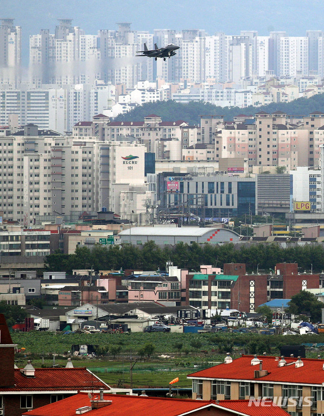 대구 동구, 내달 27일까지 군 소음피해보상금 접수