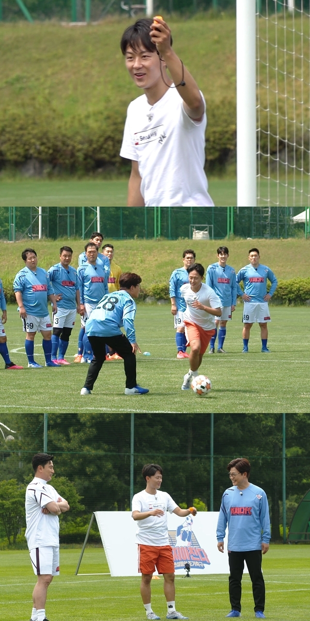 [서울=뉴시스] 축구선수 이승우가 21일 JTBC '뭉쳐야 찬다'에 출연했다 (사진 = JTBC) photo@newsis.com